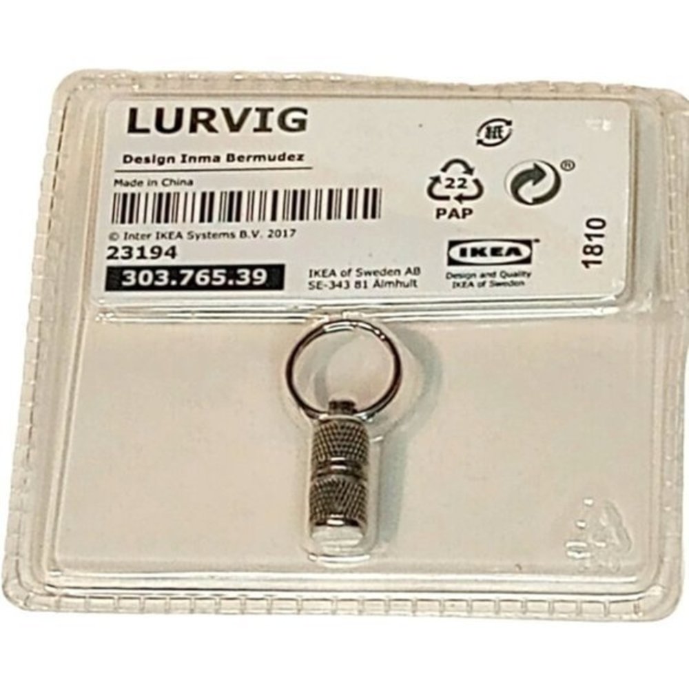 IKEA lurvig dog info tag new in‎ package